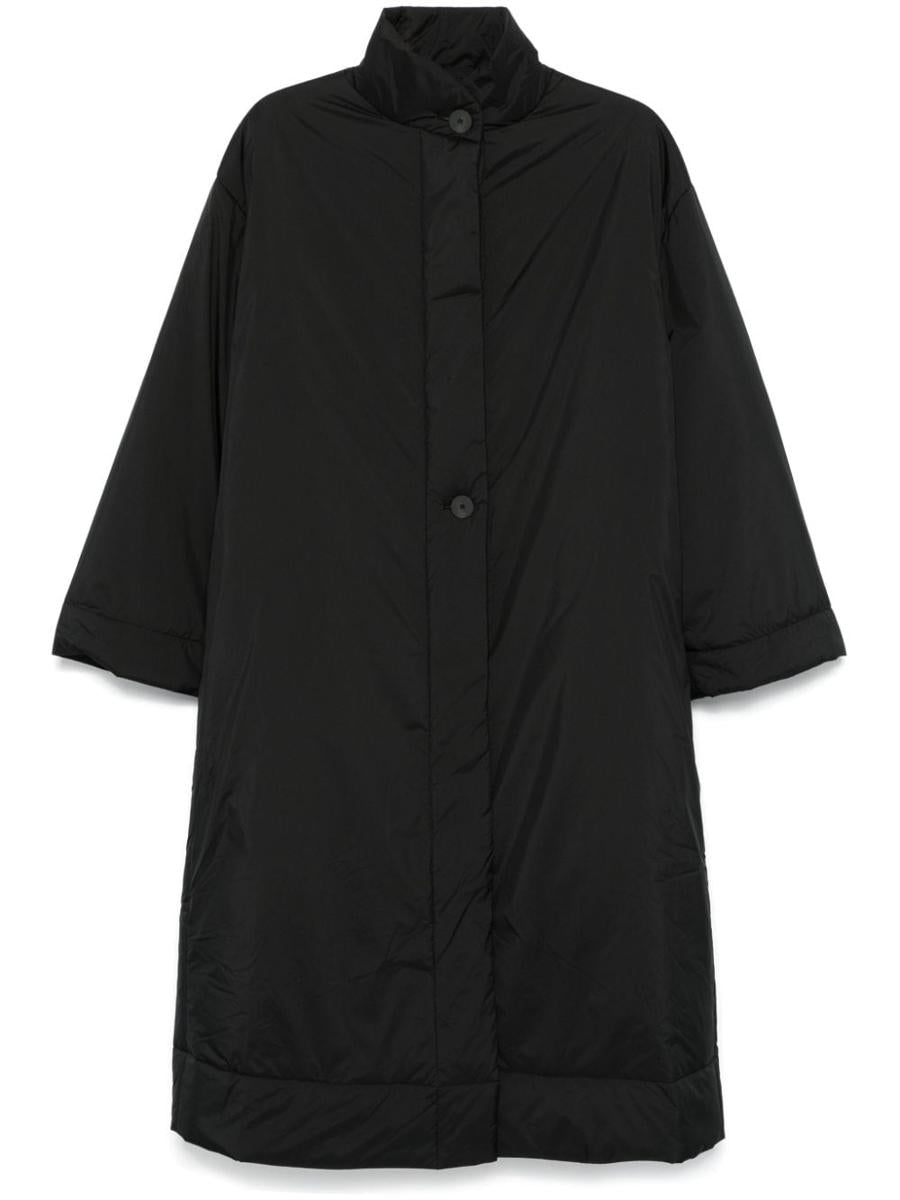 Shop Studio Nicholson Padded Down Coat In Black