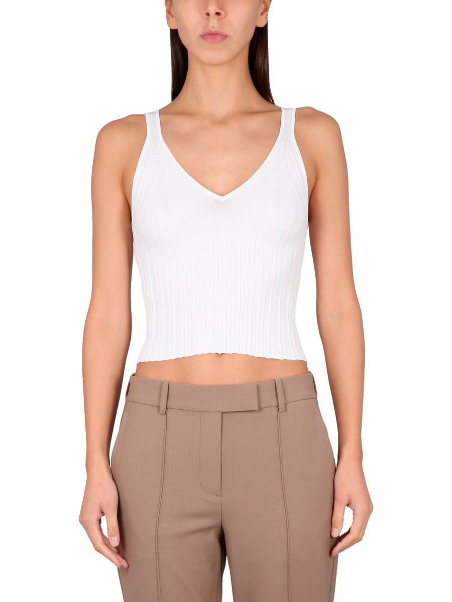 Helmut Lang Tank Top Angela In White