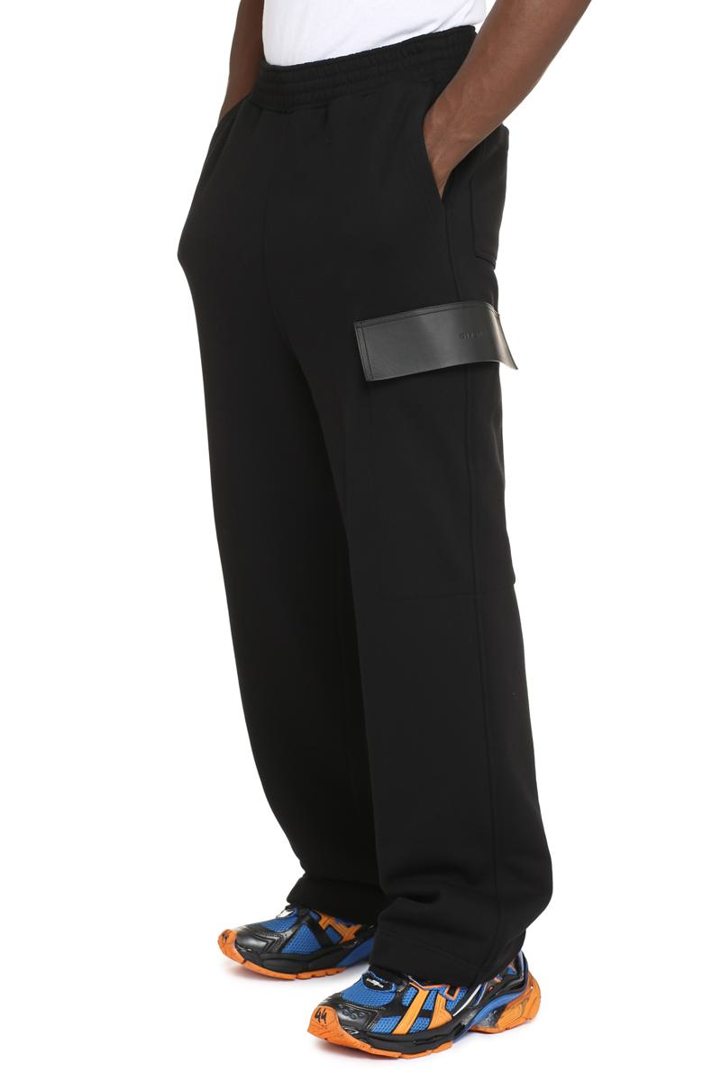 Shop Givenchy Cotton Cargo-trousers In Black