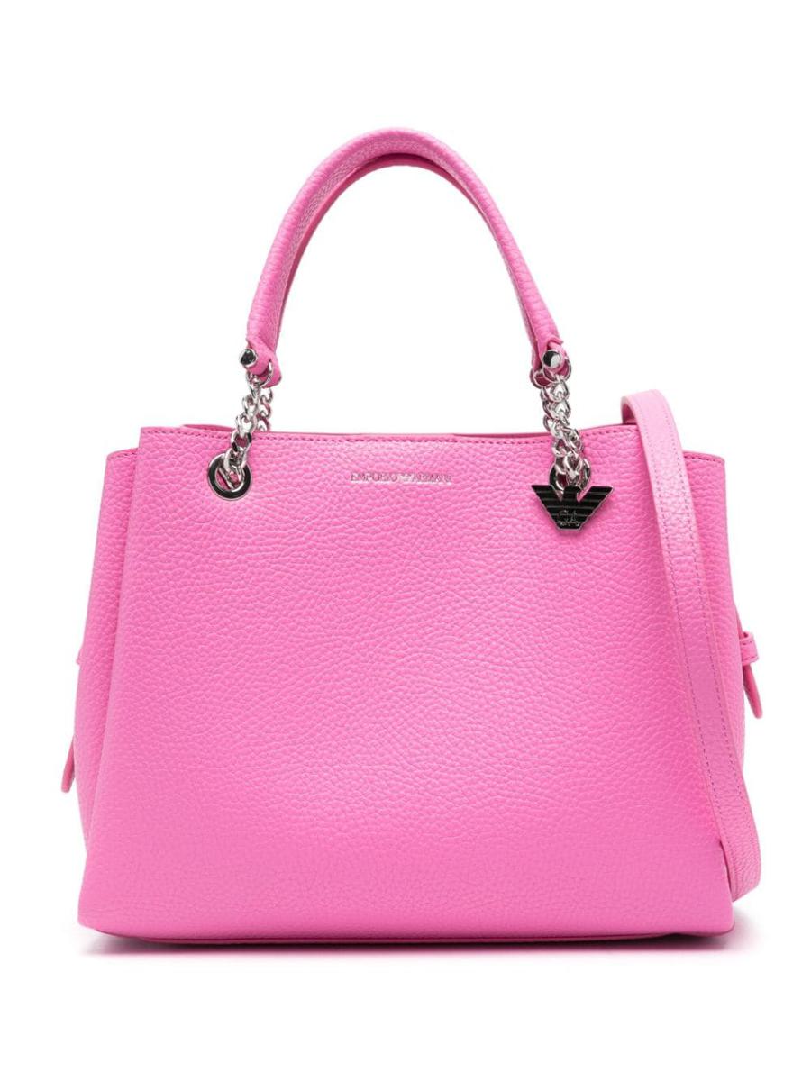 Shop Emporio Armani Tote Bag In Pink