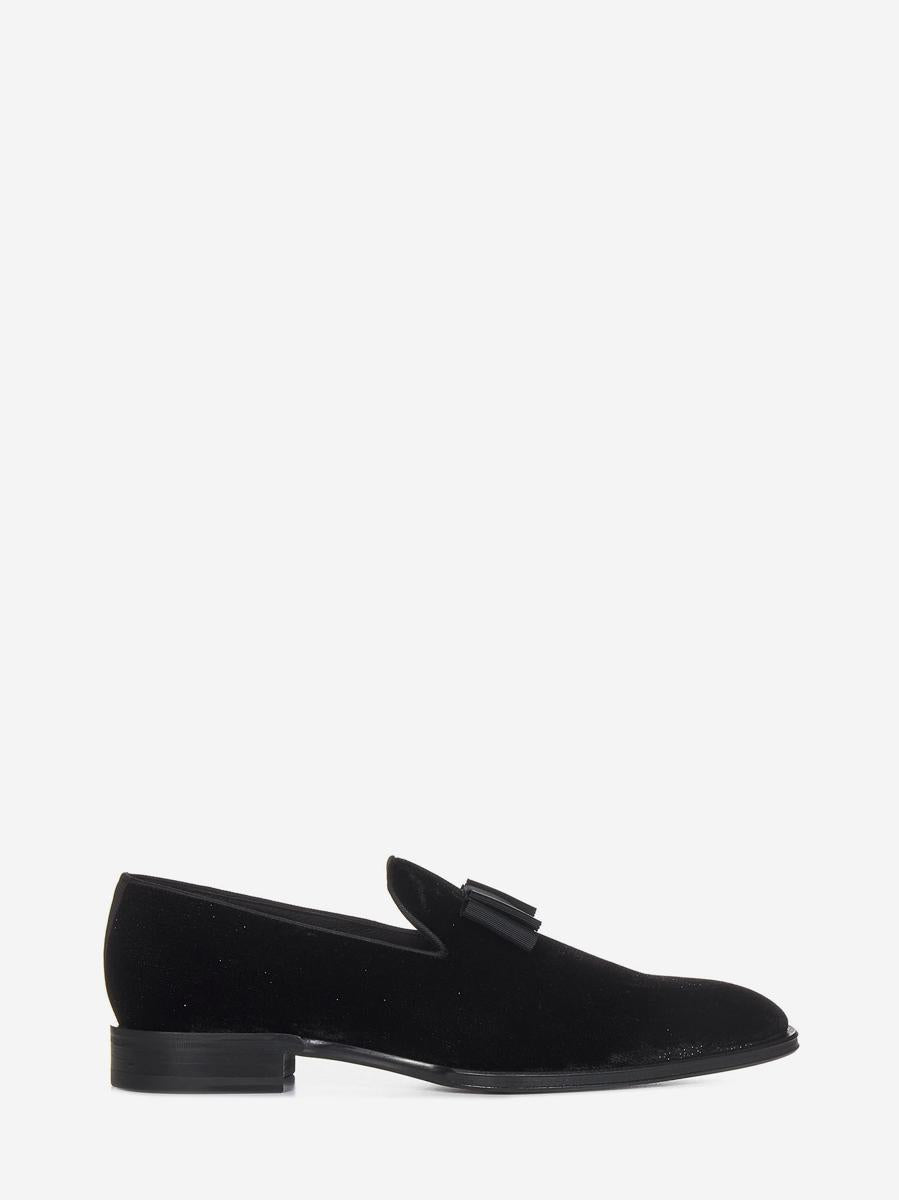 Shop Dsquared2 Ubaldo Loafers In Black