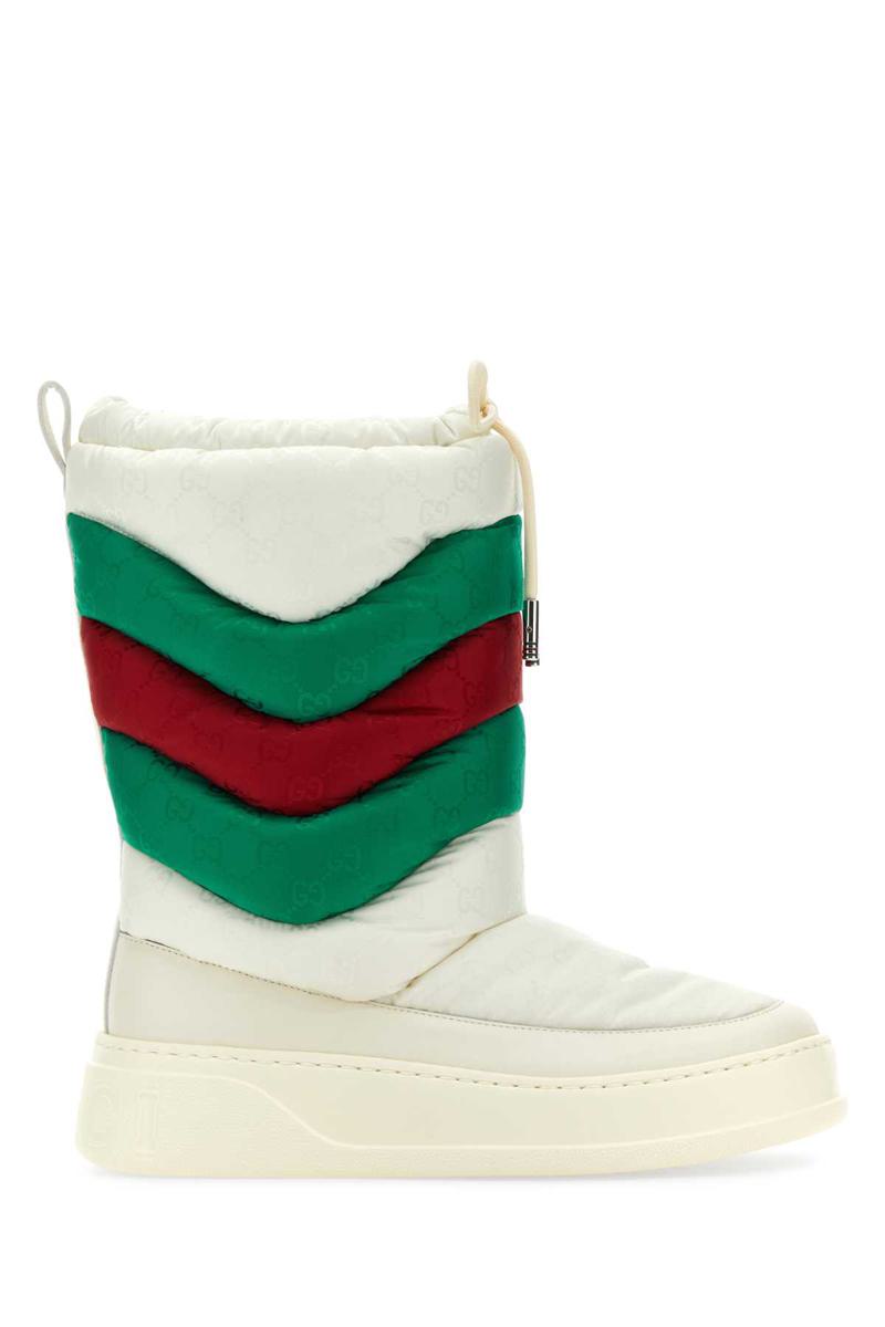 Shop Gucci Boots In White