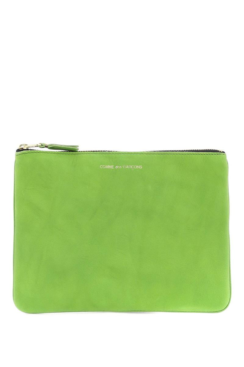 Shop Comme Des Garçons Classic Pouch In Verde