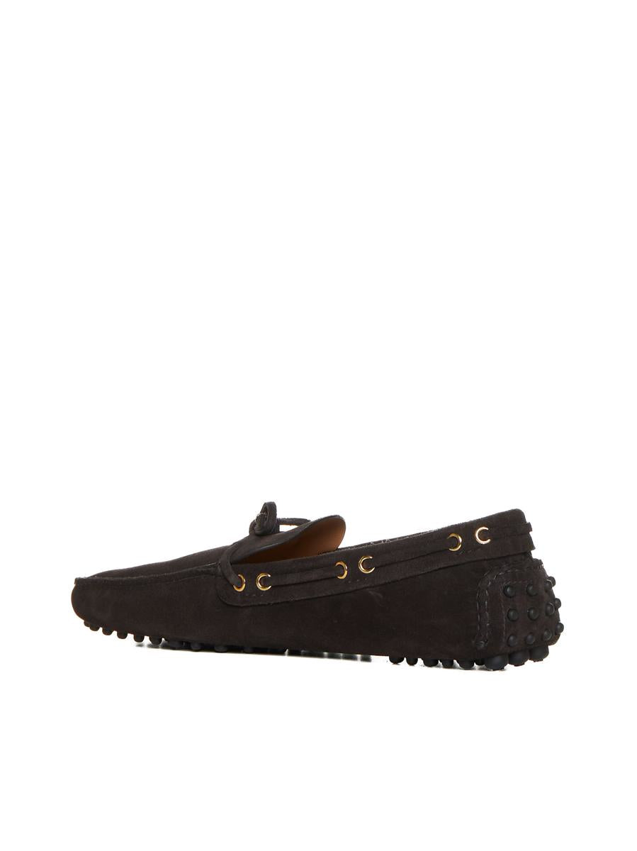 Shop Car Shoe Flat Shoes In Ebony