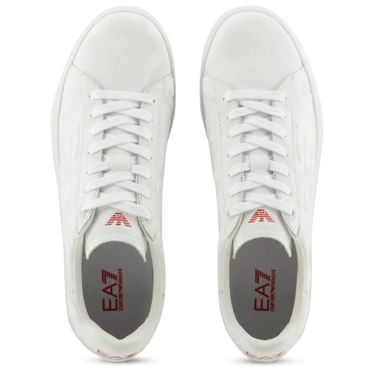 Shop Ea7 Emporio Armani Shoes In White