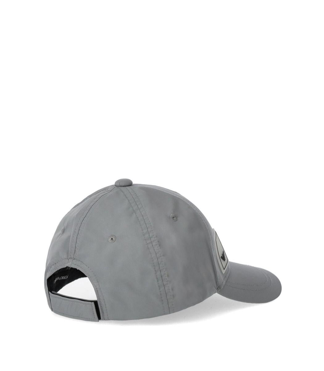 Shop Emporio Armani Travel Essential Grey Baseball Cap