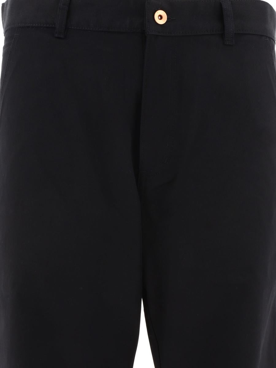 Shop Andblue "carpenter" Trousers In Black