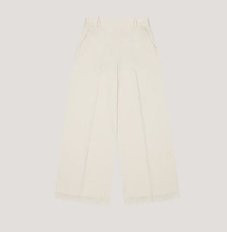 Shop Circolo 1901 Circolo Trousers In Sugar