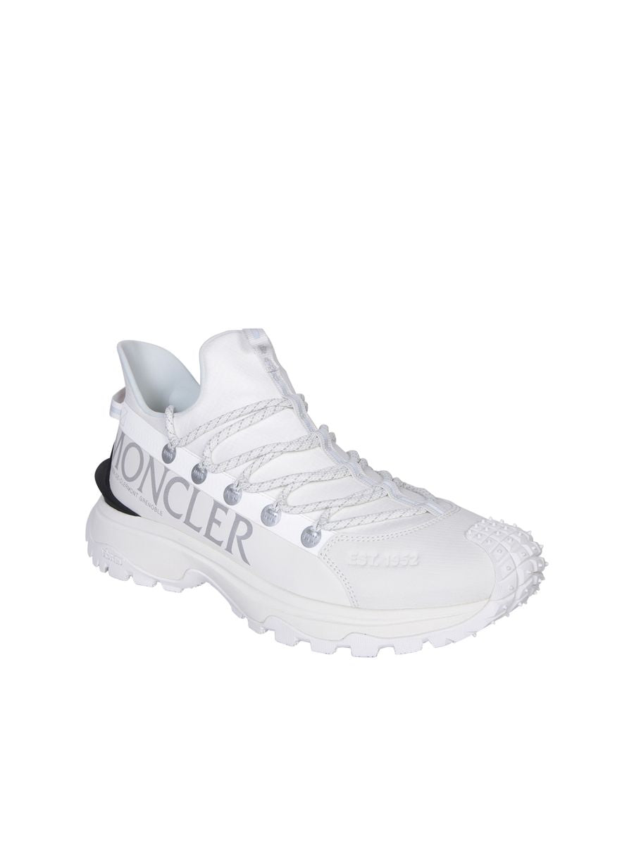 Shop Moncler Sneakers In White