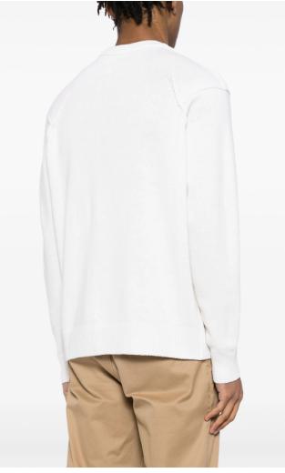 Shop C.p. Company Cp Company Sweaters In Gauze White