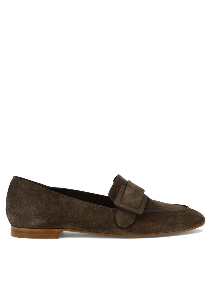 Shop Delcarlo "portofino" Loafers In Brown
