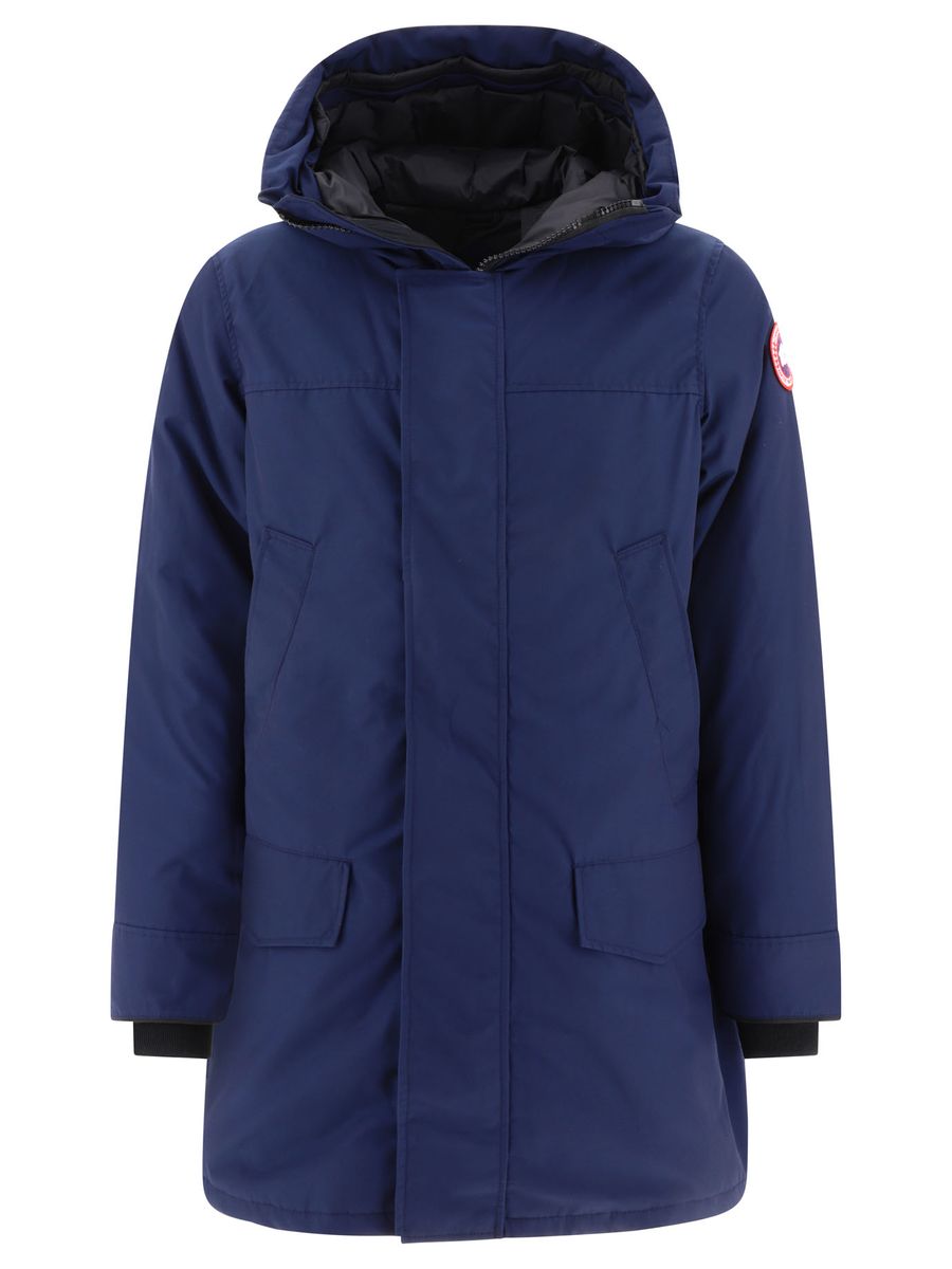 Shop Canada Goose "langford" Parka In Blue