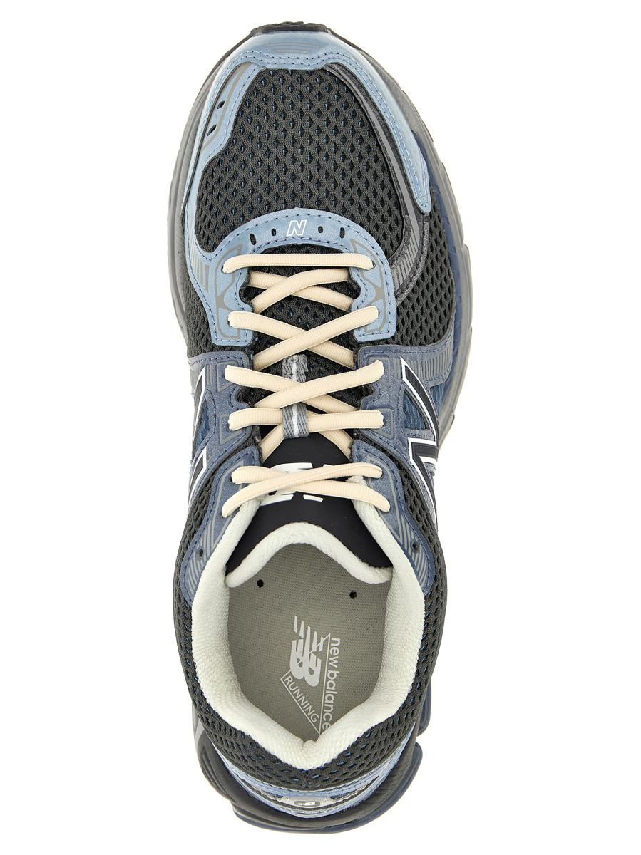 New Balance Mesh Rubber Sole Sneakers In Multicolor