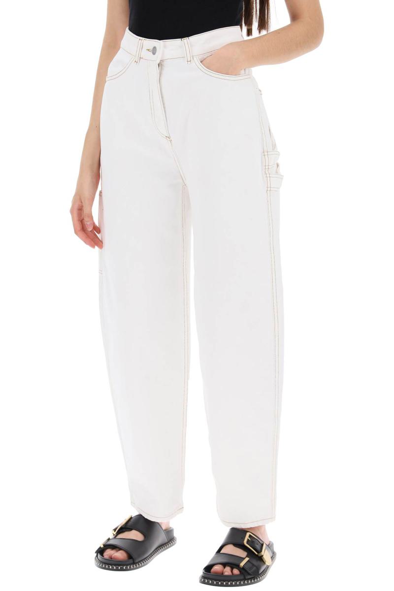 Shop Saks Potts Organic Denim Helle Jeans In In Bianco