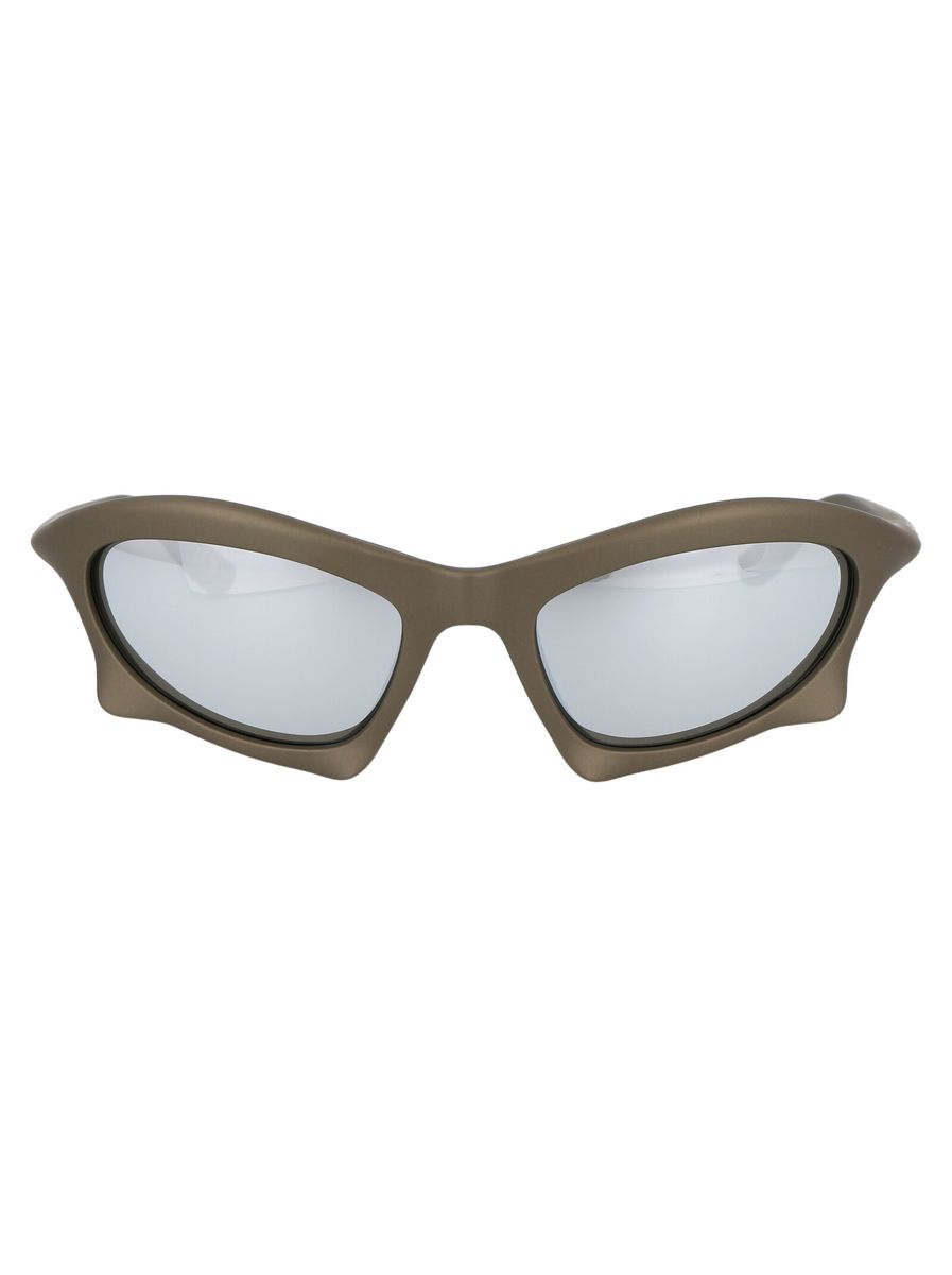 Shop Balenciaga Sunglasses In 002 Ruthenium Ruthenium Silver