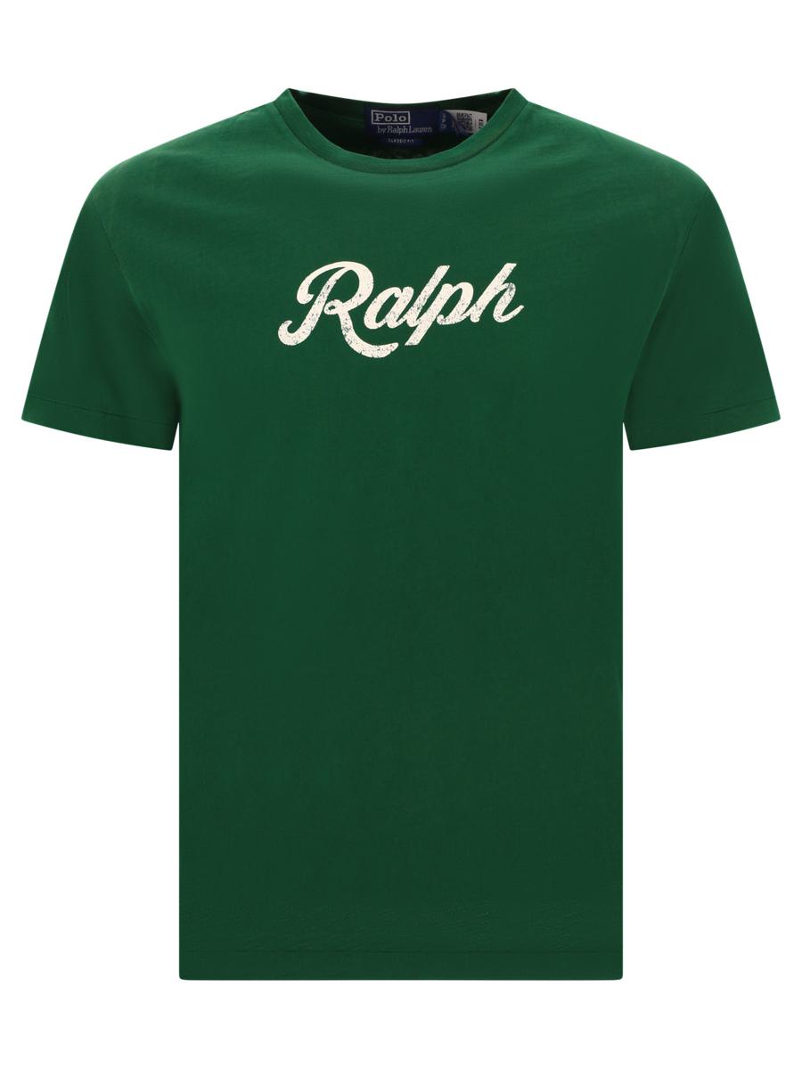 Shop Polo Ralph Lauren "ralph" T-shirt In Green