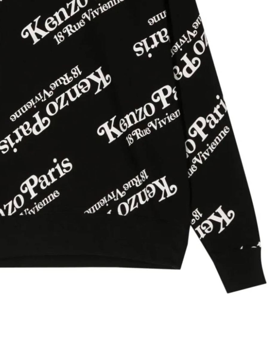 Shop Kenzo Sweatshirts In Black/white