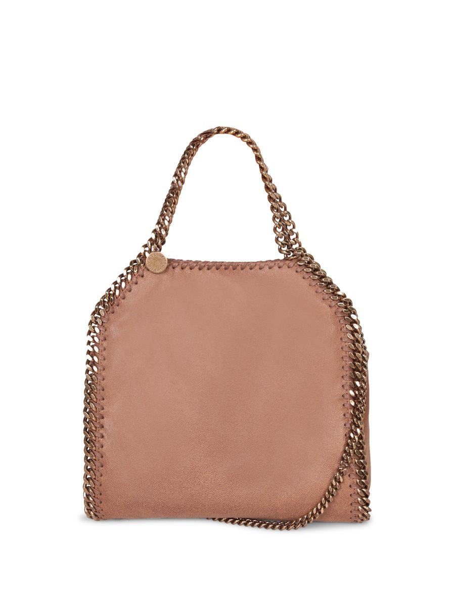 Shop Stella Mccartney Falabella Mini Tote In Brown