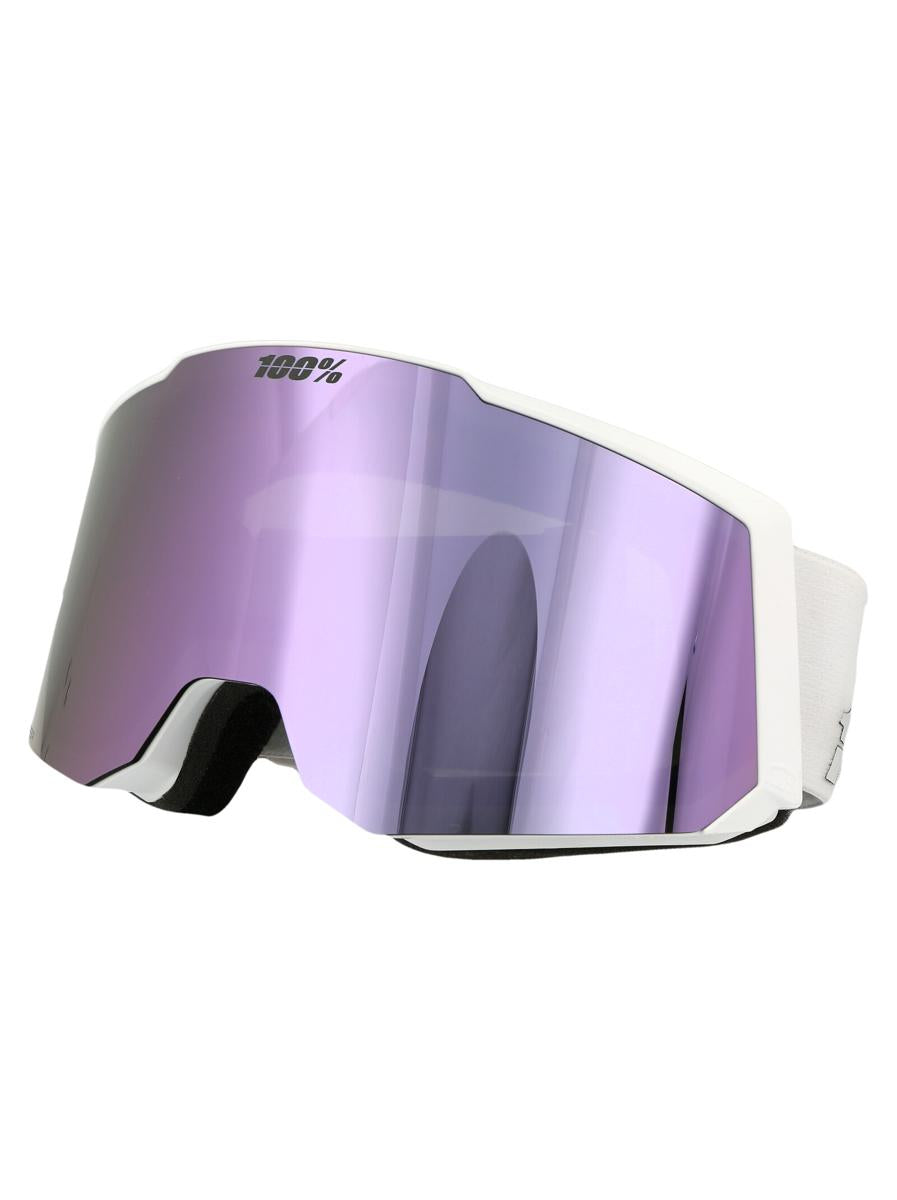 Shop 100% Sunglasses In White / Llavender