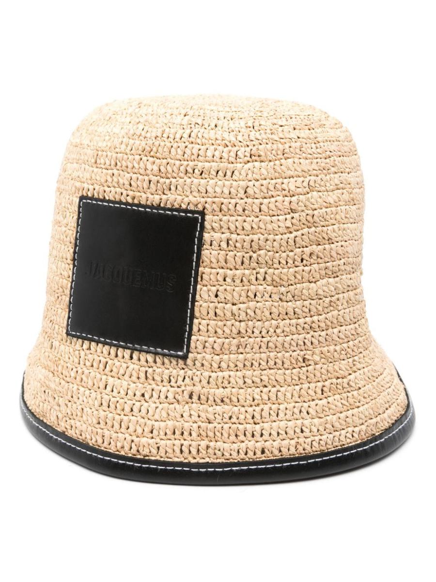 Shop Jacquemus Caps & Hats In Black