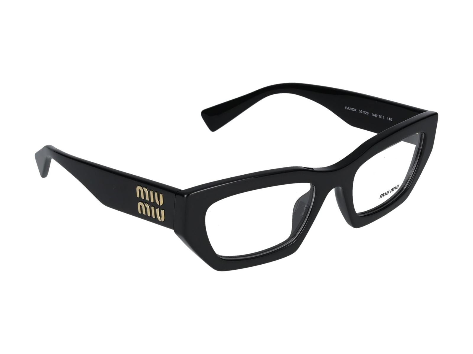 Shop Miu Miu Eyeglasses In Black