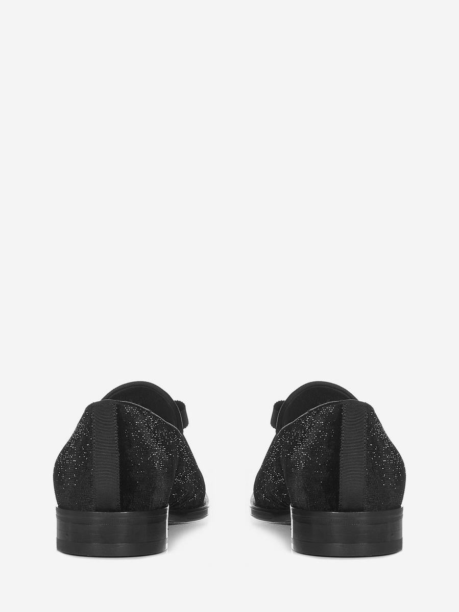 Shop Dsquared2 Ubaldo Loafers In Black