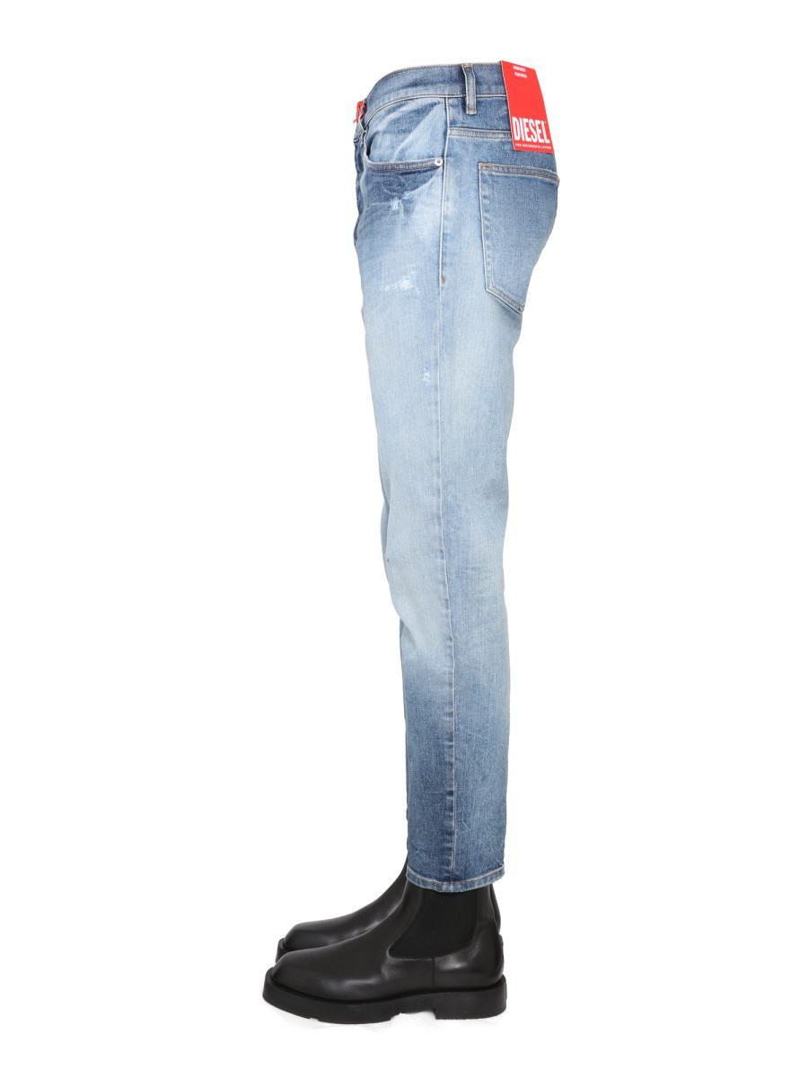 Shop Diesel Slim Fit Jeans In Denim