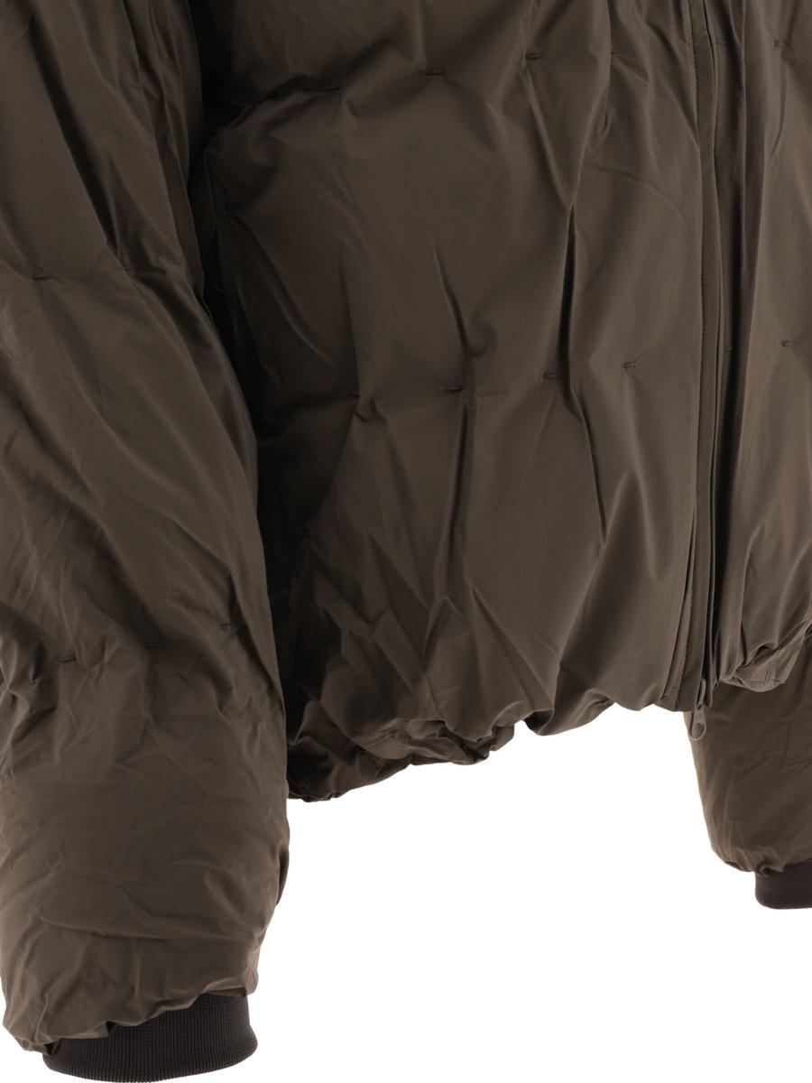 Shop Post Archive Faction (paf) "5.1 Right" Down Jacket In Brown