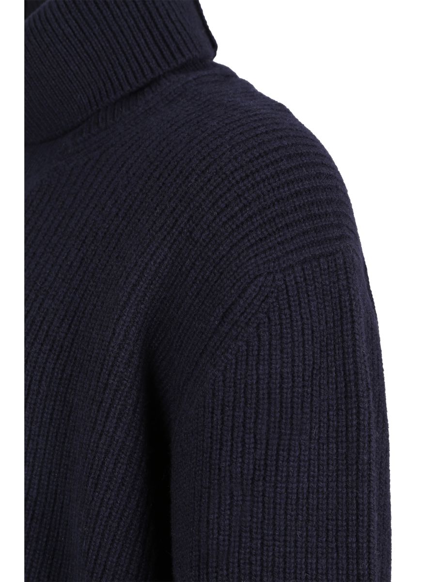 Shop Laneus Knitwear In Blu Navy