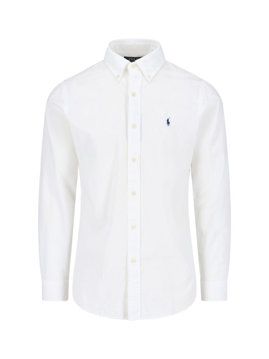 Shop Polo Ralph Lauren Shirts In White