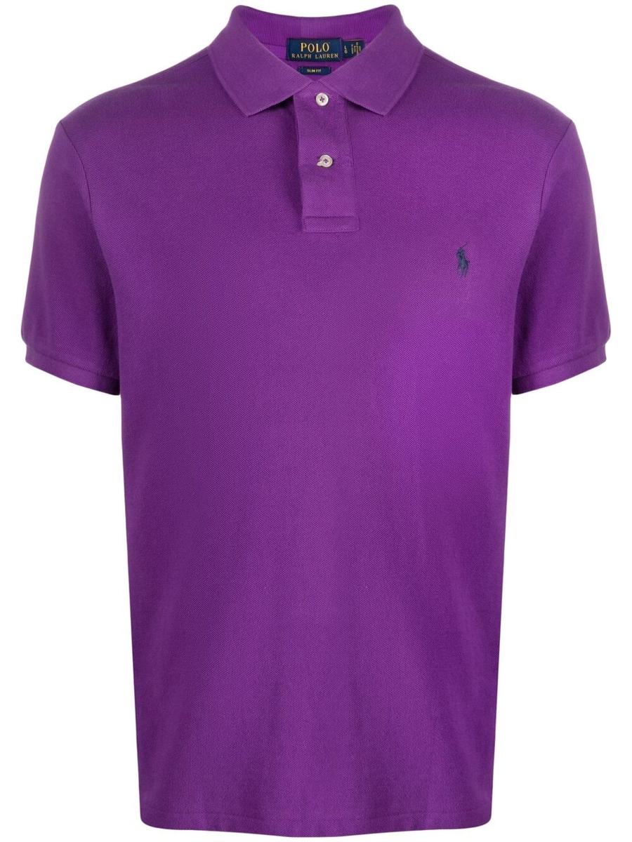 Shop Polo Ralph Lauren T-shirts And Polos In Purple
