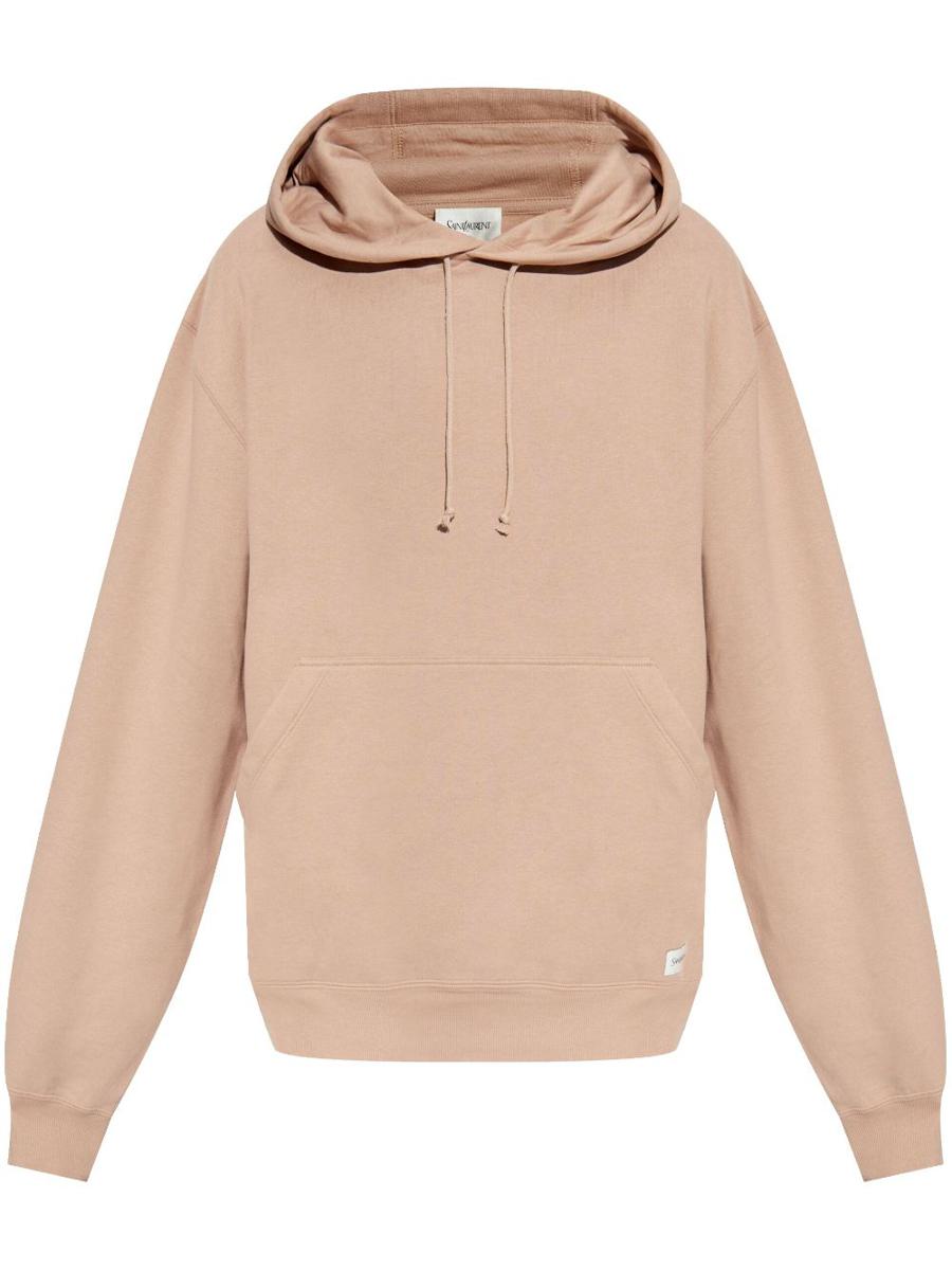 Shop Saint Laurent Oversized Hoodie In Pink