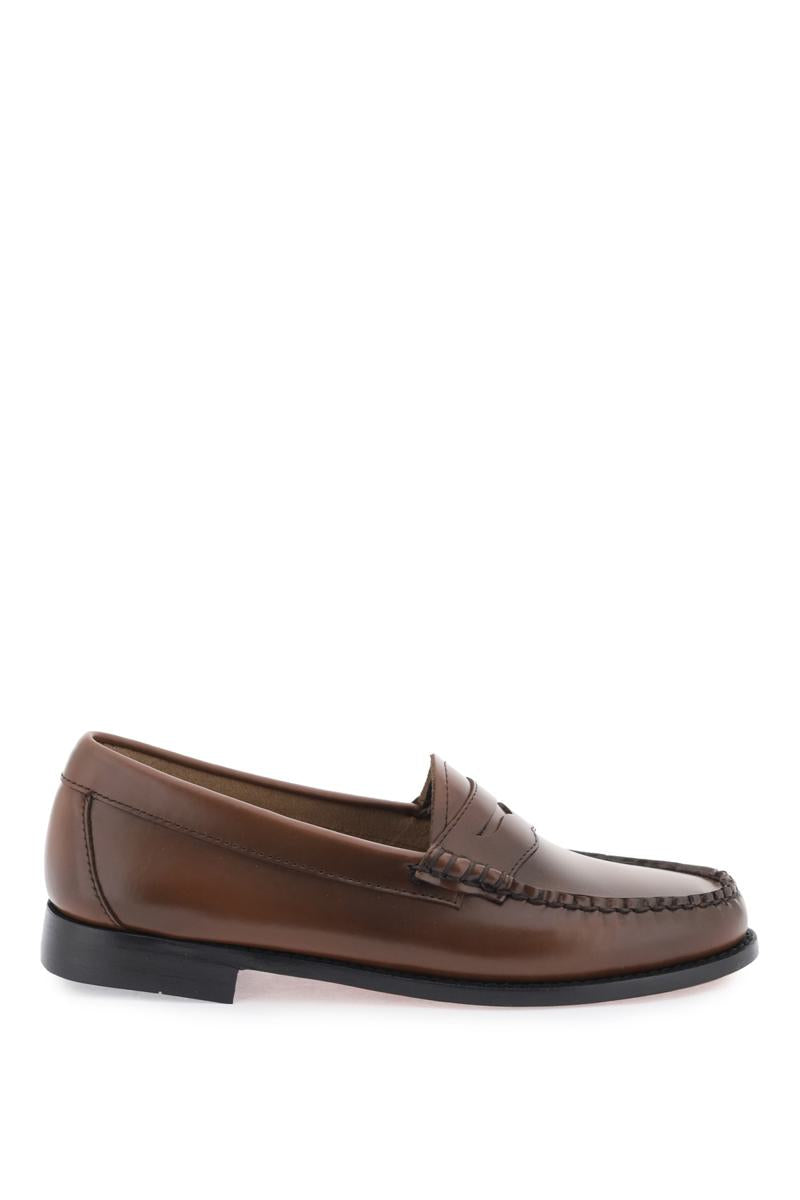 Shop Gh Bass 'weejuns' Penny Loafers In Marrone