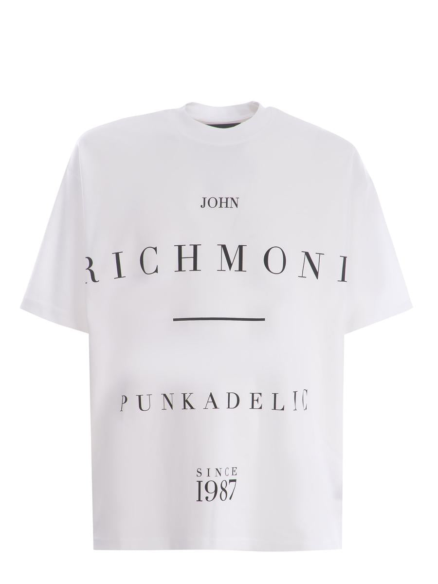 Shop Richmond T-shirt  "since1987" In White
