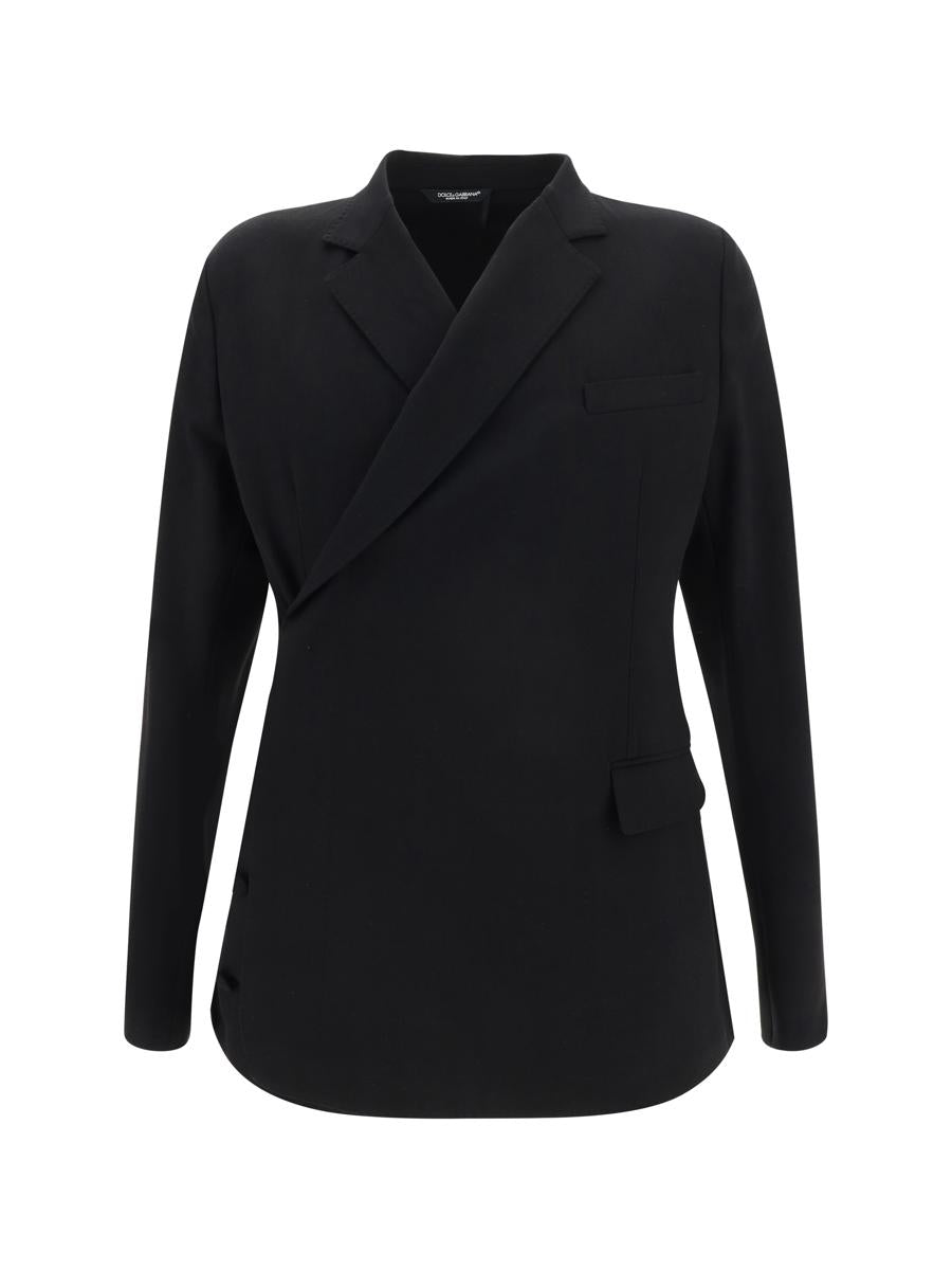 Shop Dolce & Gabbana Blazers E Vests In Nero