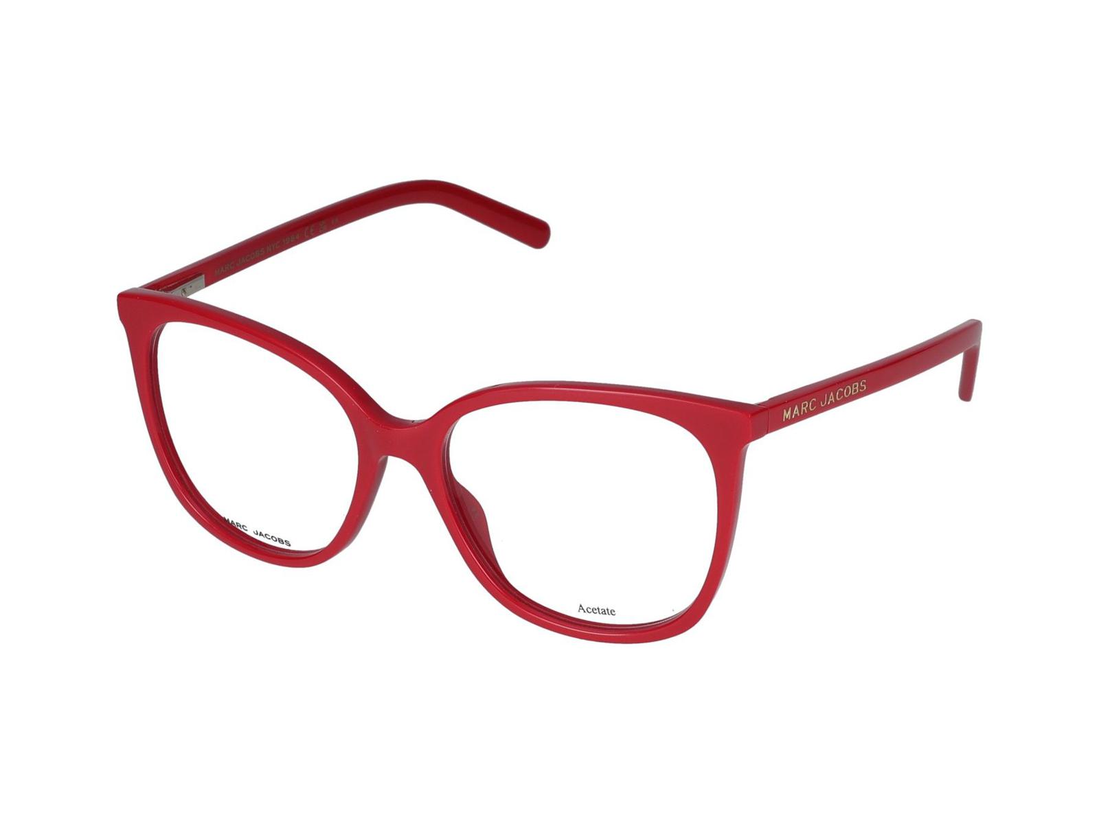 Shop Marc Jacobs Eyeglasses In Red