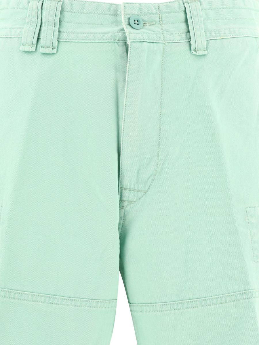 Shop Polo Ralph Lauren "gellar" Cargo Shorts In Green