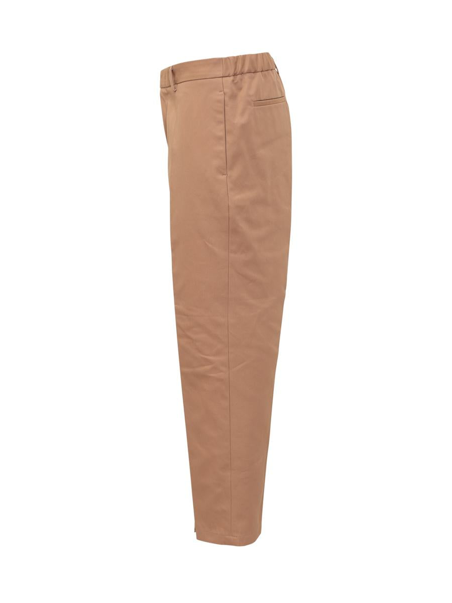 Shop Jil Sander Pants In Beige