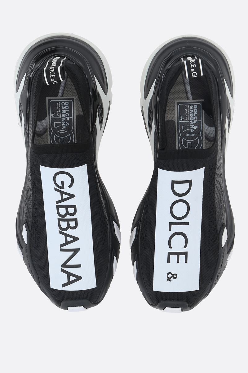 Shop Dolce & Gabbana Sneakers In Black+black+white