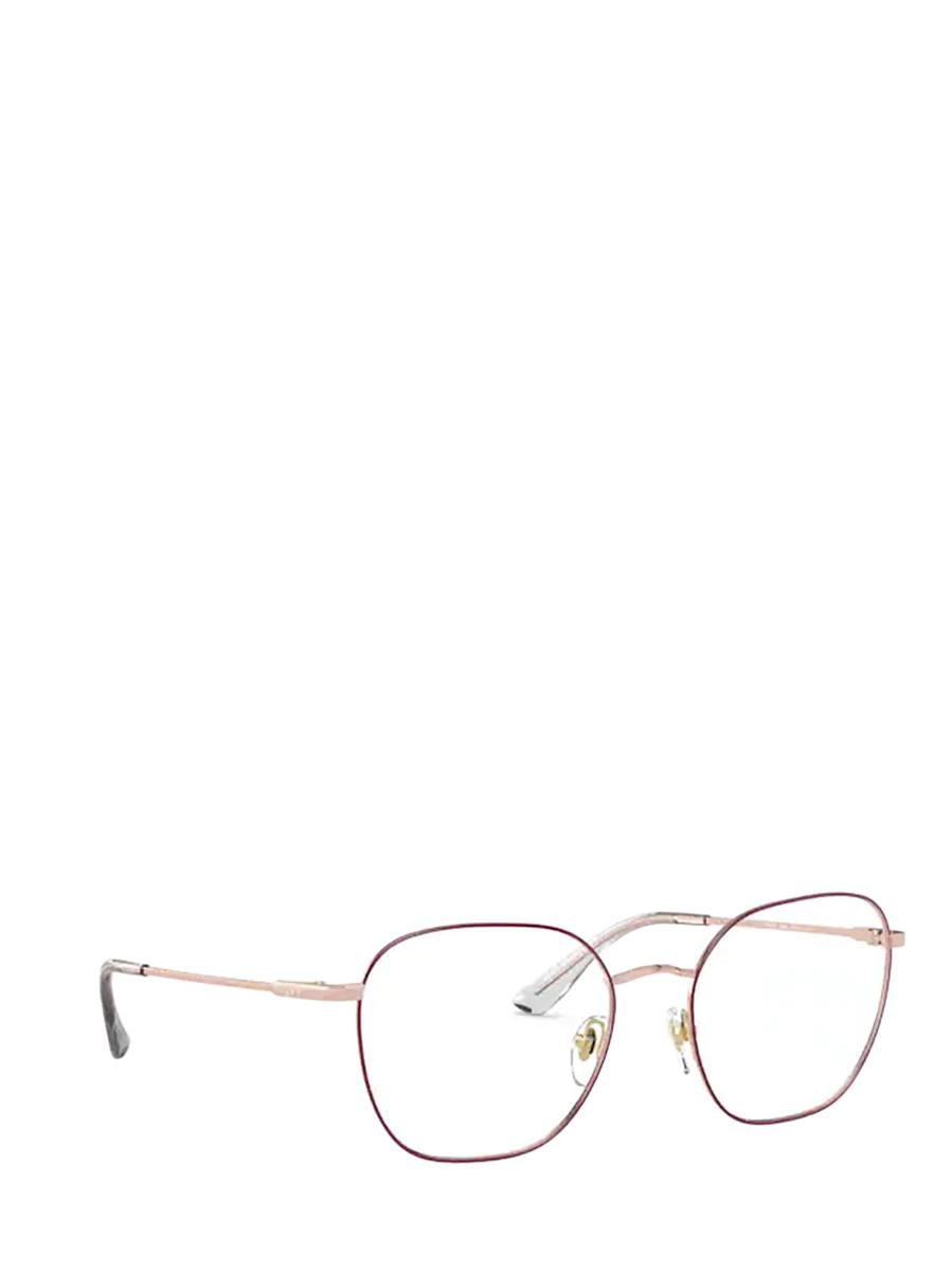 Shop Vogue Eyewear Eyeglasses In Top Purple / Rose Gold