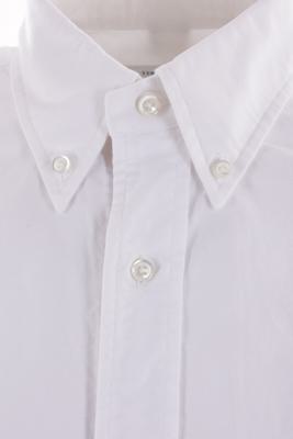 Shop Thom Browne Shirts In White