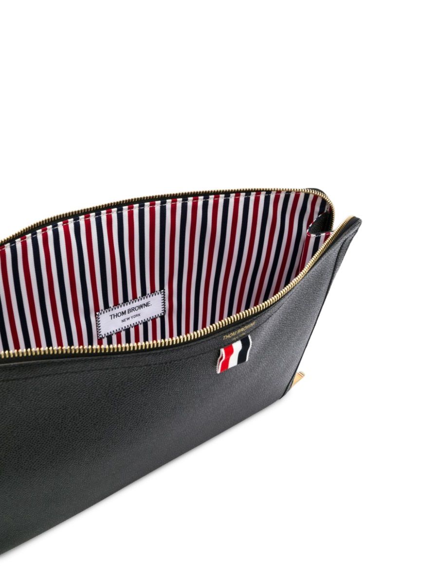 Shop Thom Browne Clutches & Pouches In Black