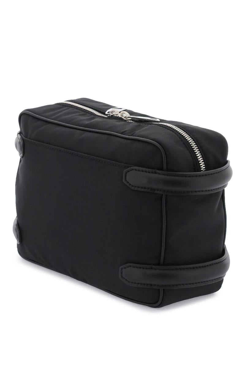 Shop Alexander Mcqueen Harness Camera Bag In Nero