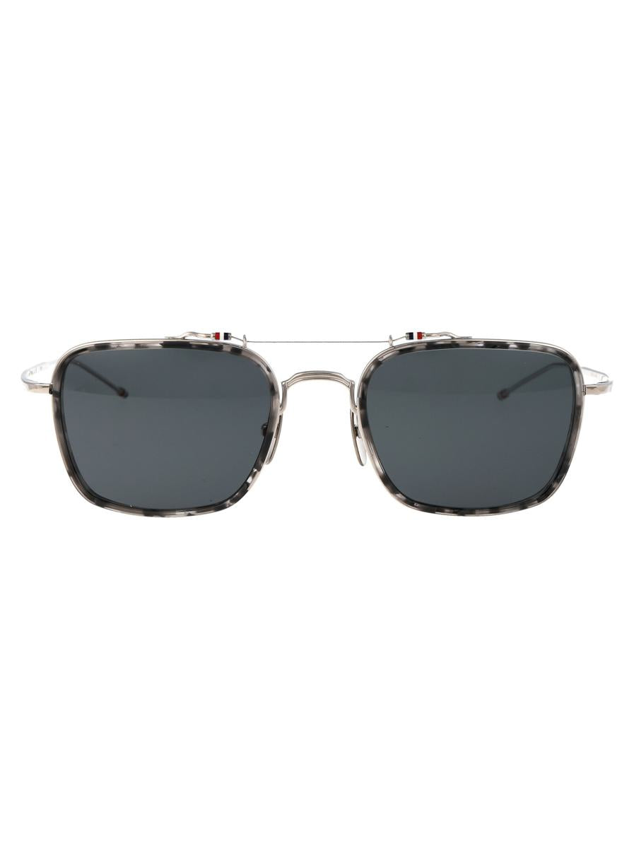 Thom Browne Sunglasses In Metallic