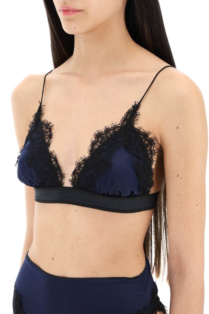 Shop Oseree 'travaille' High-waisted Bikini Set In Blu