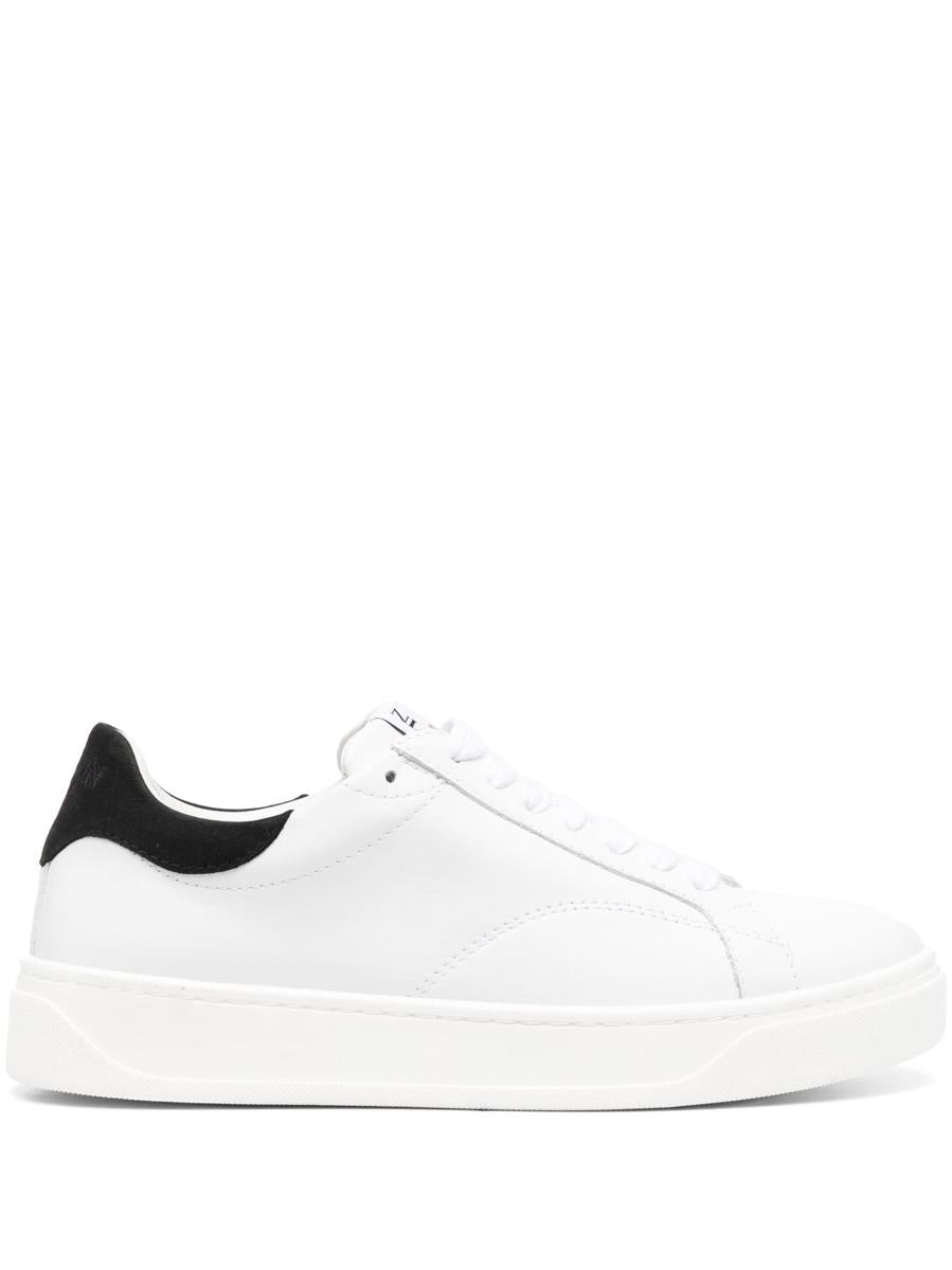 Shop Lanvin Ddb0 Sneakers Shoes In White