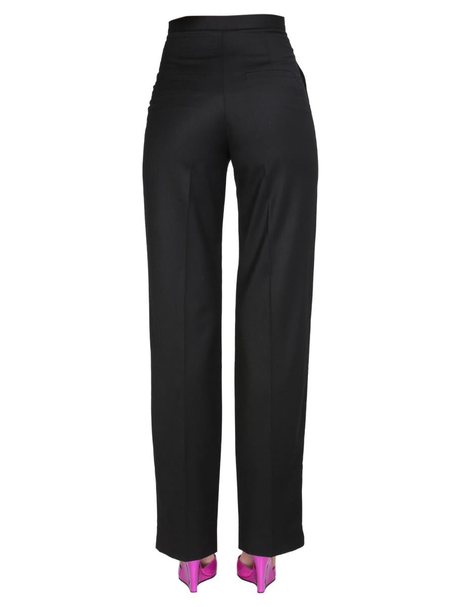 Shop Anouki Straight Leg Pants In Black