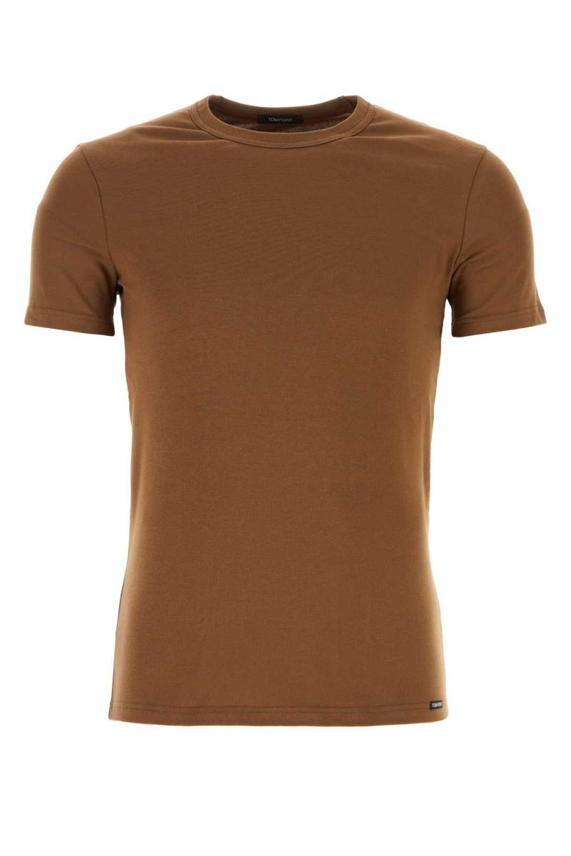 Shop Tom Ford T-shirt In Brown