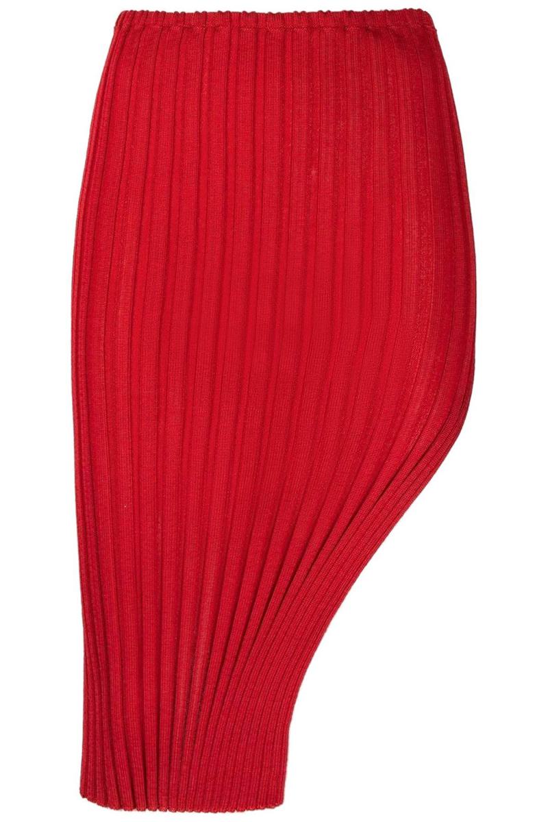 Shop A. Roege Hove Ara Midi Skirt In Rosso