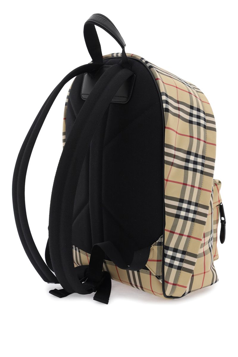 Shop Burberry Backpacks In Archivebeige